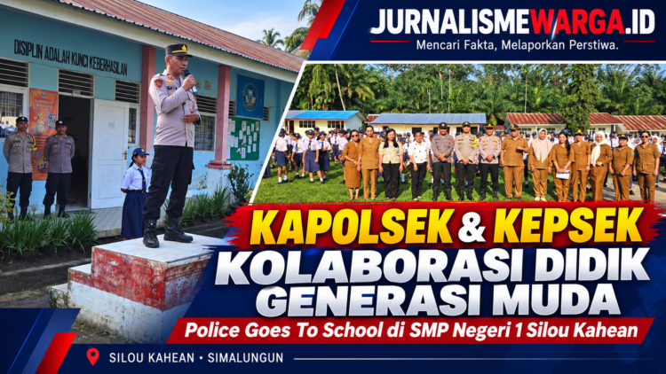 Police Goes To School, Kapolsek Silou Kahean AKP Edy Syahputra Edukasi Siswa tentang Disiplin, Bahaya Narkoba hingga Bullying