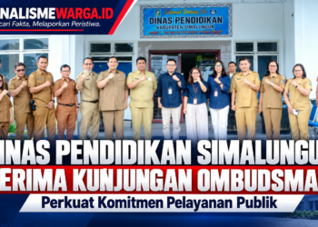 Dinas Pendidikan Simalungun Terima Kunjungan Ombudsman, Perkuat Komitmen Pelayanan Publik